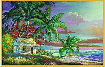 Sample artwork by Robert Butler (1943 - 2014), known for turkey images, coastal view, landscape painting, highwaymen artist - View similar artists and auction records
